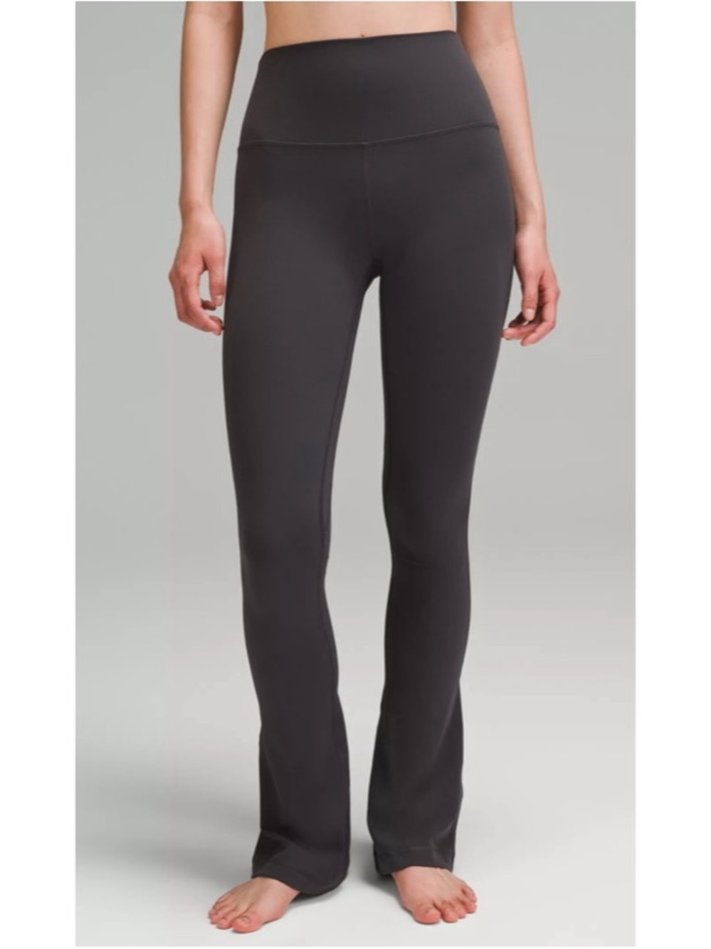 LULULEMON Align High-Rise Mini Flare Pant in Graphite Grey